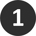 number 1 icon